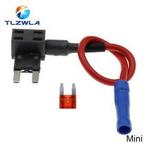 12V 미니 소형 중형 자동차 퓨즈 홀더 추가 회로 탭 어댑터 10A 마이크로 미니 표준 ATM 블레이드 퓨즈 포, 03 Mini_05 5A