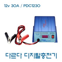 다르다 인산철 자동충전기 10A-100A 30A-300A 60A- 500A 100A-800A, PDC1230FE/12v