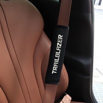 [mansubmall] 트레일블레이저 안전벨트 커버 안전띠 엠블럼 디자인 자수 튜닝 데칼패드 홀더 인테리어 몰딩용품, 헤드램프