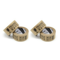 에코앤드 크라프트 분리수거 일괄배출 테이프 50mm x 40m, 취급주의, 40개