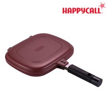 해피콜 컴팩트 양면팬 샌드핑크, 상세 설명 참조, 단품