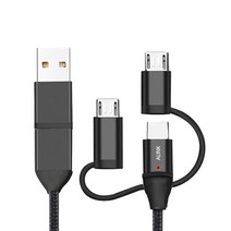 킨타 c to c usb 케이블 5핀 8핀 c타입 KIN-T-50, (킨타) 5 in 1 케이블(2m)