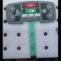 런닝머신 헬스기구 수리 부품 부속품 생활 피트니스 러닝 머신 예비 부품에 대한 새로운 1pc 정지 버튼 시작 버튼 100, 1pc 12pin cable
