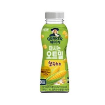 칠성 쉐이크 아침 식사 대용 퀘이커 마시는 오트밀 찰옥수수 건강식 간편식 식단조절 선식 50G 20개, 9세트