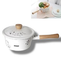라온하제 법랑 철제 무쇠 냄비, A 편수 18cm