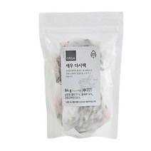 [한끼ZERO 새우 다시팩 84g (84g) 깊은맛 천연 조미료 캠핑 휴대용 자취생 간단요리 ORGA 홈캉스 맛집, 7개