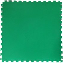 고경도 층간소음 태권도장 거실시공 대형퍼즐 매트, 녹색, 25mm