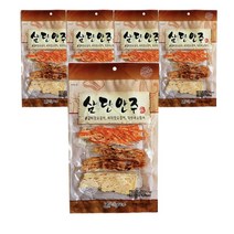 삼단안주 조미오징어, 50g, 5개