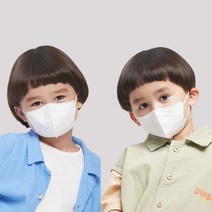 웰커버 아이봄 10매입 어린이마스크 KF94 KF80 5컬러 소형 초소형 새부리형 국산자재 국내생산 50매이상무료배송, 키즈 도깨비 옐로우(10매입)(공산품)