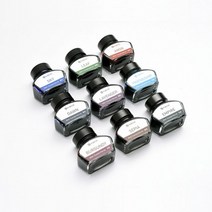 카코 KACO 9가지 색상 만년필 병잉크 30ml, 버건디