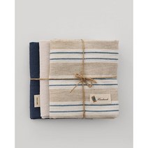 원단패키지 린넨 심플스트라이프(블루)3종18732