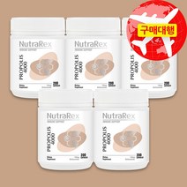 뉴질랜드 뉴트라렉스 프로폴리스 4000mg 200캡슐, 5개, 200개