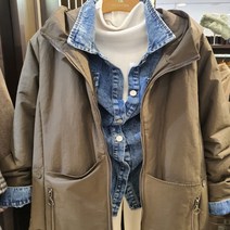 모스코나 MOJA222Z1 후드패색청점퍼