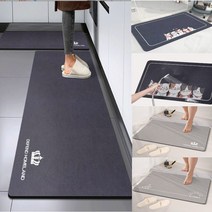 주방 욕실 화장실 빨아쓰는 소프트 규조토 발매트 2종세트, 발매트_캐릭터배쓰룸(40x60)