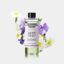 1937 프랑스 퍼퓸 호텔 백화점 머리아프지않은 천연 디퓨저 리필 200ml + 섬유스틱 4개, 버베나