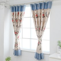 센스하우스 곰돌이 암막커튼 가로300cm(150 2장) 세로180cm