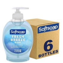 Softsoap 소프트솝 액체형 손비누 소프트 로즈 7.5 Fl Oz 6팩 250487