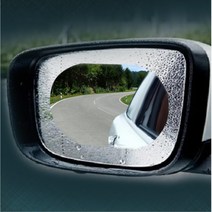 자동차 사이드미러 방수 코팅 필름 코나 방지 빗물 K5 차량용 올뉴카니발 SM5 볼보 쏘나타LF 아반떼MD 푸조 봉고3 K8 티구안 렉스턴스포츠 NX4 XG NQ5, 01 사이즈 127mm x 87mm