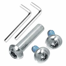 OTFAITP M8x33mm 나사 234륜 스쿠터 교체용 마이크로 미니 접이식 킥 차축 수리 (33), 33.0 Millimeters