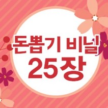 반전 돈케이크 돈뽑는 비닐 25장