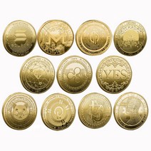 수집 Xrp 주화 Shiba 가능한 Inu 수집가용 화폐 No 동전 Dogecoin 기념 Yes Cardano 금화 암호 Golden, 02=2