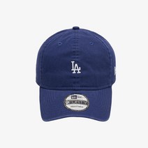 [갤러리아] 뉴에라언스트럭쳐 MLB 워시드 미니 로고 LA 다저스 볼캡 로얄 블루 12836208, 로얄블루