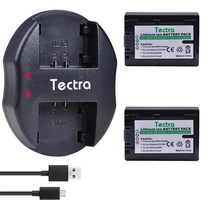 견고한 NP-FV50 배터리 + 소니 호환 DCR-SR15 SR21 SR68 SX15 FDR-AX100 CX110, 05 2 battery set