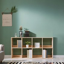 아이퍼니처 UV 원목공간박스 삼나무 오픈 2단8칸