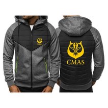 다이빙방풍자켓 웻슈트 프리다이빙슈트 다이빙 방풍자켓남성용 스쿠버 다이빙 CMAS 로고 프린트 패션 코튼, 03 3_01 S