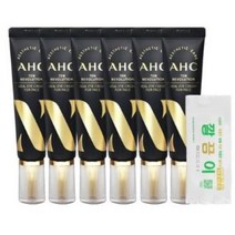 [2022년]최신상 AHC 아이크림 시즌10 텐 레볼루션 리얼 아이크림 포 페이스 30ml + 깔끔이 증정, 6개