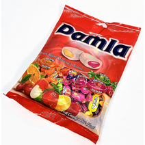 타야스 담라 츄이캔디 / 달콤상큼 과일맛 카라멜, 250g, 6개