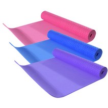 헬스장용 복원력좋은 스트레칭 요가매트 옆구리살빼는운동 촬영소품 홈트 허벅지근력, 바이올렛