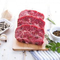 소고기 부채살 스테이크 1kg 미국산 프라임등급 홈파티 손님초대 캠핑, 5cm