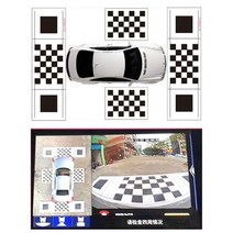 올어라운드뷰 360도어라운드뷰 8 fox2d3d 보정 보정 천 360도 서라운드 버드 파노라마 dvr 시스템 디버깅 패브릭, type4 2d 3d 천