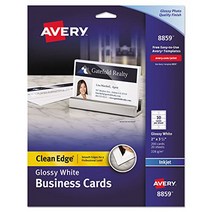 AVE8859 - Avery Clean Edge Business Card null, 1, AVE8859 - Avery Clean Edge Bus