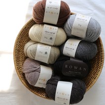 로완 알파카소프트 DK (Rowan alpaca soft DK) 로완실 영국수입실 부드러운실 알파카실 손뜨개실, 222 스톤(연베이지)