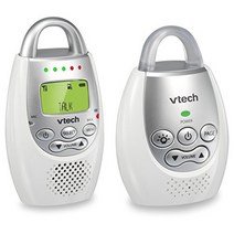 최대 1 000 피트 범위의 VTech DM221 오디오 베이비 모니터 진동 사운드 경고 토크백 인터콤 및 야간, 단일옵션