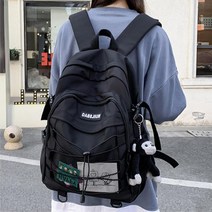 신입생 여대생 그물 멀티포켓 백팩가방 여행가방 배낭