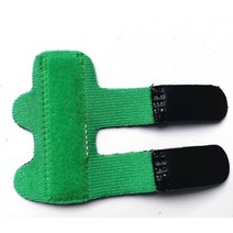 손가락부목 손가락아대 보호대 교정 깁스 조정 가능한 테이프 붕대가있는 1pcs 통증 완화 알루미늄 손가락 부목 골절 고정 보호 중괄호 교정기 지원, 초록