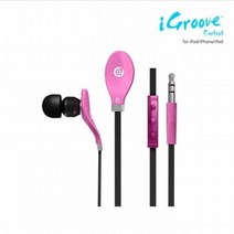 기타 바보사랑[맥사이트]덱심이어셋 DEXIM iGroove Earbud/커널형 이어폰, 핑크
