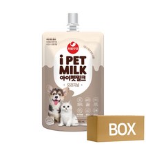 (강아지)아이펫밀크서울우유180ml X 10개 X 3곽 1박스/애견오리탕/애견보양식