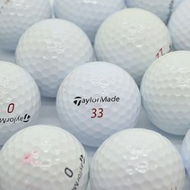 테일러메이드 화이트 로스트볼 A- Grade