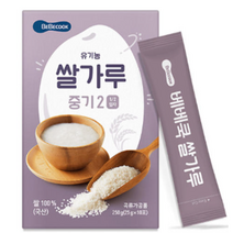 베베쿡 쌀가루 이유식 중기2, 6개