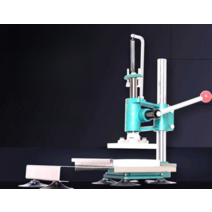 수동 돈가스편육기 패티 고기 반죽 누르는기계 업소용, 직경 17cm