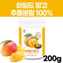 100% 물에 타먹는 마시는 와일들 와일드 야생 망고 미국산 아프리카 아프리칸 종자 추출 추출무 추출액 씨앗 망고씨 분말 가루 파우더, 1통