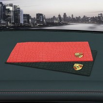 리모유통 포르쉐 차량용 미끄럼방지 논슬립 패드 대쉬보드 핸드폰 거치대, 레드-L, 1개