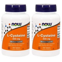 Now Foods 나우푸드 L 시스테인 L-Cysteine 500 mg 100 정