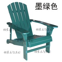 야외 컬러 벤치 캐주얼 의자 실외 나무 발코니 원목, 그린