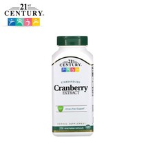 21세기센츄리 크랜베리 ​​추출물 Cranberry Extract 프로안토사이아니딘 200 베지캡슐