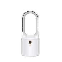 스탠드형 무엽선풍기 가정용 기숙사 소형 탁상용 USB 충전선풍기 무음, 백색